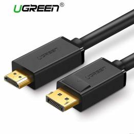  Ugreen Mini DisplayPort til Displayport kabel Premium (2m)