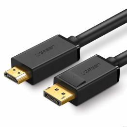 Ugreen Mini DisplayPort til Displayport kabel Premium (2m)