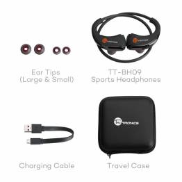  TaoTronics Bluetooth trådløse in-ear Sport HeadPhones m. bøjle