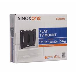  Sinox One SOB0105 Tv vægbeslag. Sort TV størrelse: 13"- 22"
