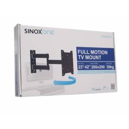  Sinox One SOB0105 Tv vægbeslag. Sort TV størrelse: 23"- 42"