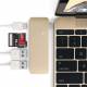 Satechi USB-C Pass Through USB Hub - 3-in-1 Hub. Compatible with New MacBooks, allowing charge!