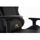 Nordic Gold Premium SE læder Gaming stol i sort
