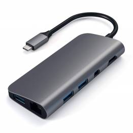  Satechi Slim USB-C multi port dock m.HDMI, USB, kortlæser