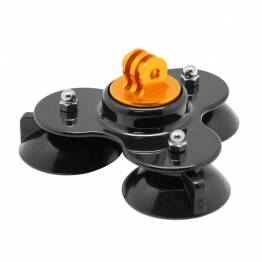  PULUZ triple Suction Cup mount GoPro Hero 9/8/7...