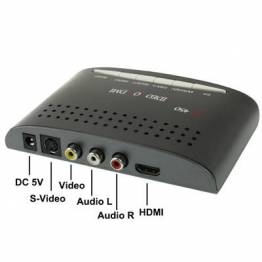  HDMI til RCA Composite Video & S-Video Converter