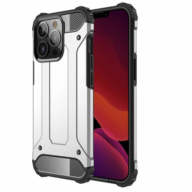 Magic Armor iPhone 13 Pro Håndværker cover 6,1" - Sølv