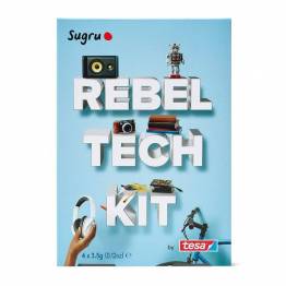  Sugru 'fix det' modellervokslim - Rebel Tech Kit med hæfte og 4-pack