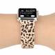 Apple Watch rem i silikone 38/40/41mm - Leopard pels print