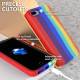 iPhone 7/8/SE 2020 silikone cover 4,7" - Flerfarvet
