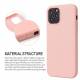 iPhone 13 Pro Max 6,7" beskyttende silikone cover - Sakura pink