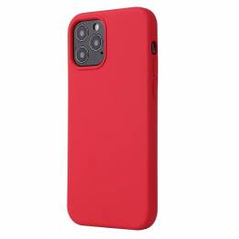  iPhone 13 mini 5,4" beskyttende silikone cover - Carmine rød