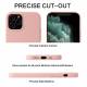 iPhone 13 mini 5,4" beskyttende silikone cover - Sakura pink