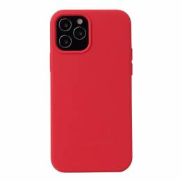 iPhone 13 6,1" beskyttende silikone cover - Carmine rød