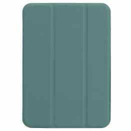  Smart ultratyndt magnetisk iPad mini 6 cover med klap - Grangrøn