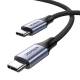 Ugreen USB-C kabel 240W USB4 PD - Vævet - 2m - Sort