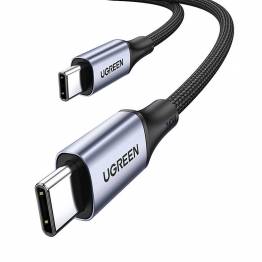 Ugreen USB-C kabel 240W USB4 PD - Vævet - 2m - Sort