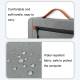 Ekstra beskyttende Macbook 13" taske med plys foring - Grå/Sort