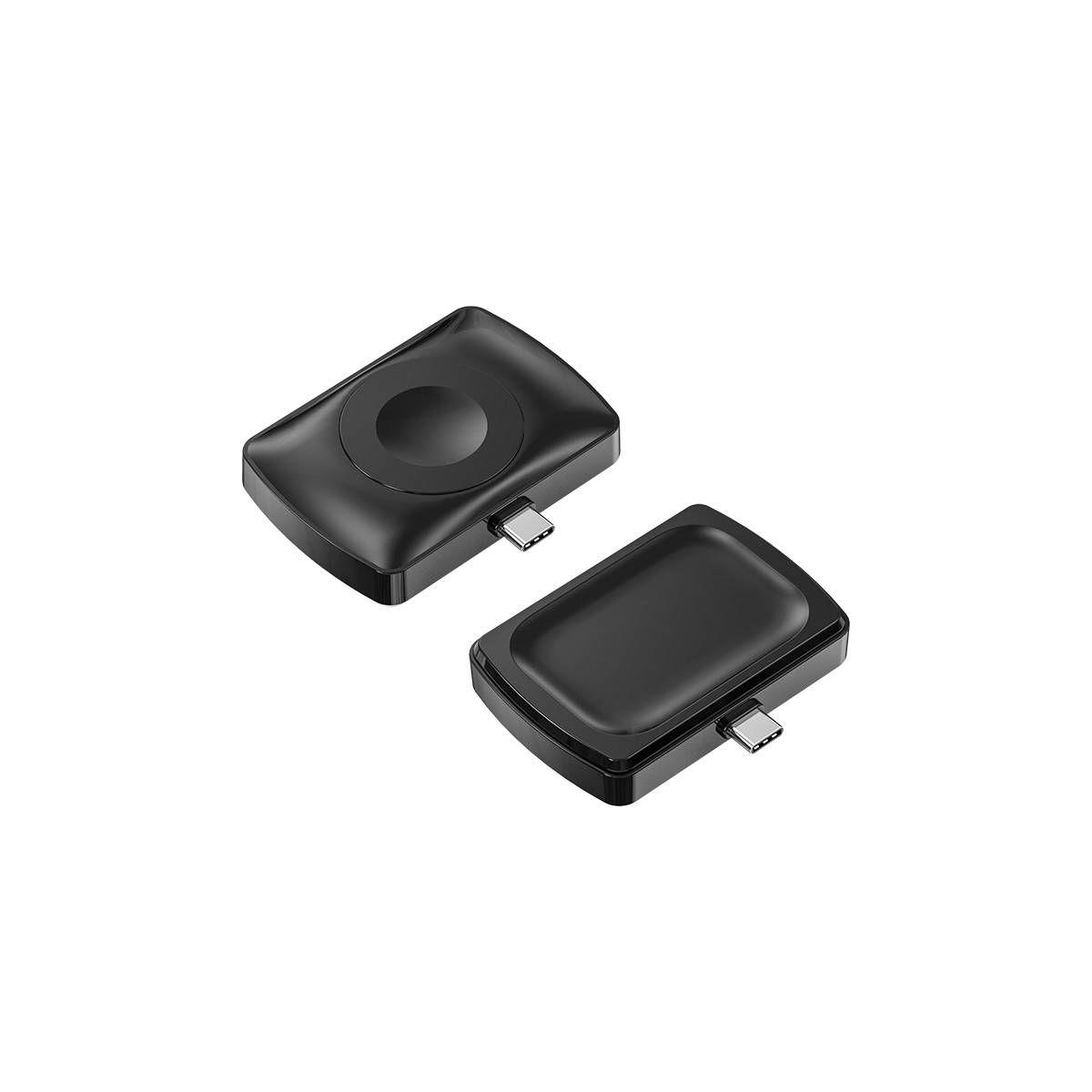 sladre ingen Stavning 2-i-1 oplader til Apple Watch og AirPods 2/3/Pro med USB-C - Sort -  Forsejt.dk