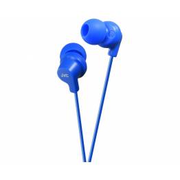 JVC farvestrålende in-ear høretelefoner - Blå