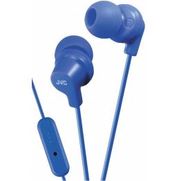  JVC in-ear høretelefoner med fjernbetjening og mikrofon - Blå
