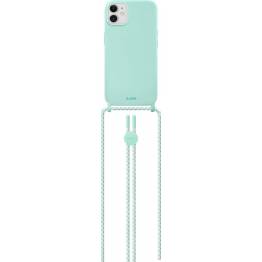 HUEX PASTELS (NECKLACE) iPhone 12 Mini cover - Spearmint