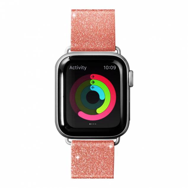 OMBRE SPARKLE Apple Watch 38 / 40 / 41 mm rem - Peach (38/40Mm)