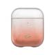 OMBRE SPARKLE AirPods cover - Peach