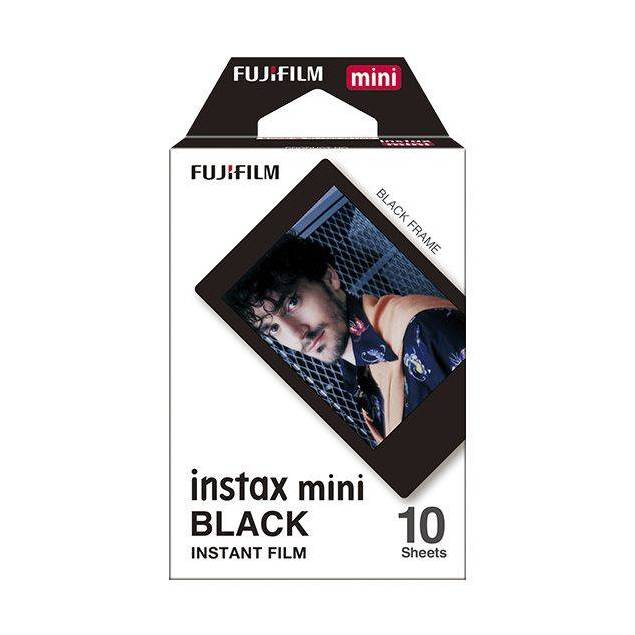 INSTAX Mini film. 10 stykker. Sort