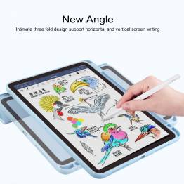  Rotérbart iPad Air 2020/2022 10.9" (2020) cover - Lys blå