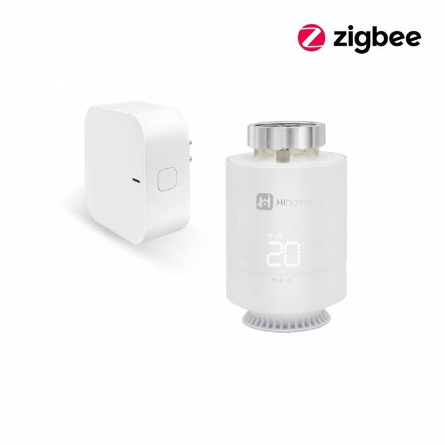 Hihome Smart Zigbee Radiator Thermostat Starter Kit