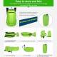 Sammenfoldelig letvægts rygsæk i vandafvisende stof fra HAWEEL - Grøn