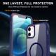 Beskyttende iPhone 12 / 12 Pro MagSafe cover - Blå