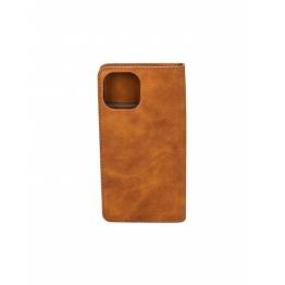 iPhone 13 cover med kortholder - Brun