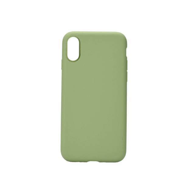 iPhone X / XS silikone cover - Pebermynte