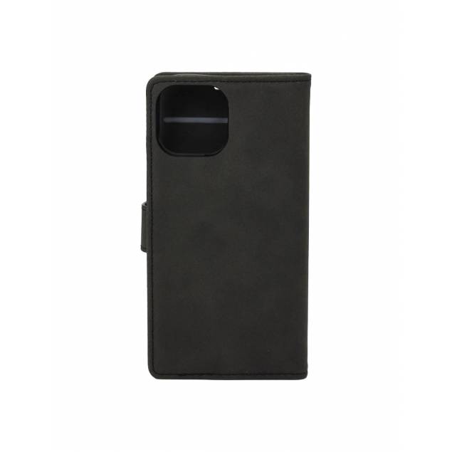 iPhone 15 Pro cover med kortholder - med Spænde Sort