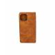 iPhone 12 Mini cover med kortholder - Brun