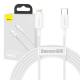 Baseus Superior USB-C til Lightning kabel - 2m - Hvid