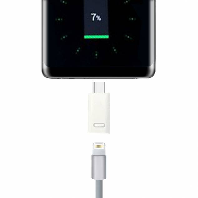 Lightning til USB-C adapter