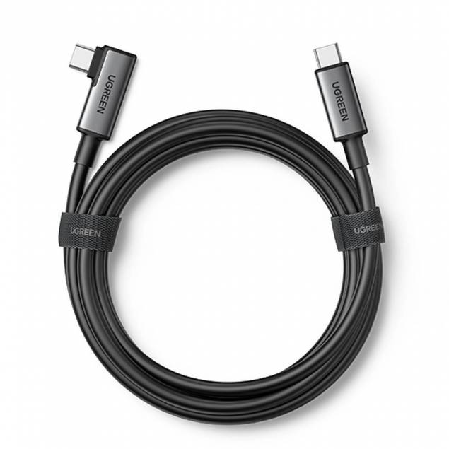 Ugreen USB-C data og opladningskabel med vinkel - 5 meter - 60W PD