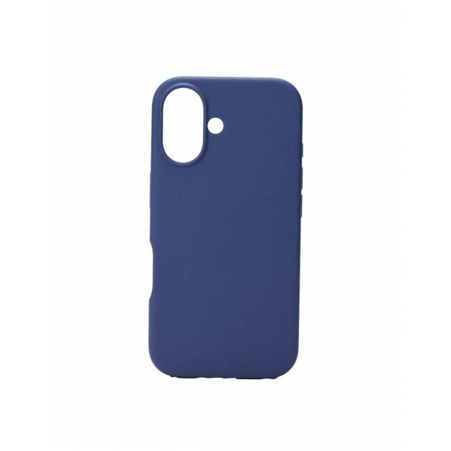 iPhone 16 Plus Silicon cover - mørkeblå