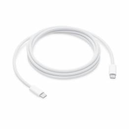 USB-C kabel med nylon vævning - 100W - 1m - Hvid