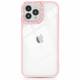 Kingxbar Sparkle Series case til iPhone 13 Pro med krystaller cover - pink