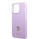 Guess iPhone 13 Pro Max lilla/lilla hardcase Saffiano 4G