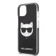 Karl Lagerfeld iPhone 13 hardcase sort Choupette Head