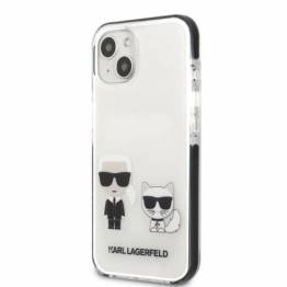  Karl Lagerfeld iPhone 13 mini hardcase hvid/hvid Karl&Choupette