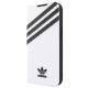 Adidas OR Booklet Case PU iPhone 13 sort hvid