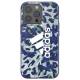 Adidas OR Snap Case Leopard iPhone 13/13 Pro blå 47260