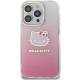 Hello Kitty IML Gradient Electrop Kitty Head cover til iPhone 13 Pro Max - pink