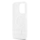 DKNY IML Ternet Mono Mønster & Med striber MagSafe-cover til iPhone 13 Pro / 13 - beige